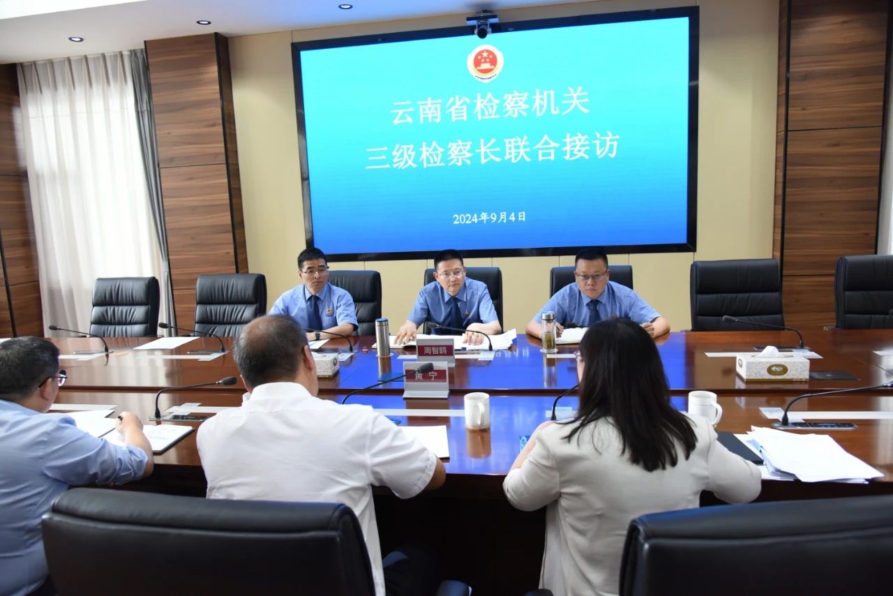 檢察護企丨三級院檢察長聯合接訴 為企業排憂解難